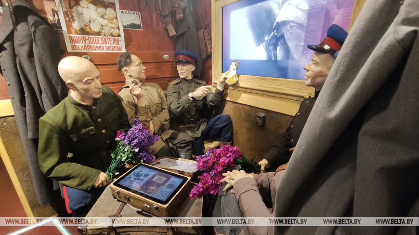 "Поезд Победы" на два дня остановился в Витебске