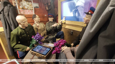 "Поезд Победы" на два дня остановился в Витебске