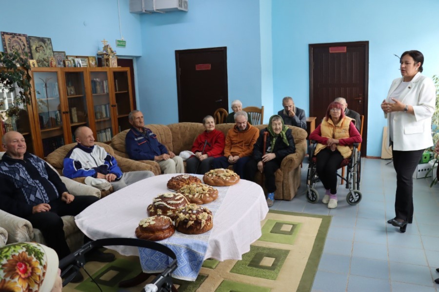 Караваи с районных дожинок переданы в Дулебы