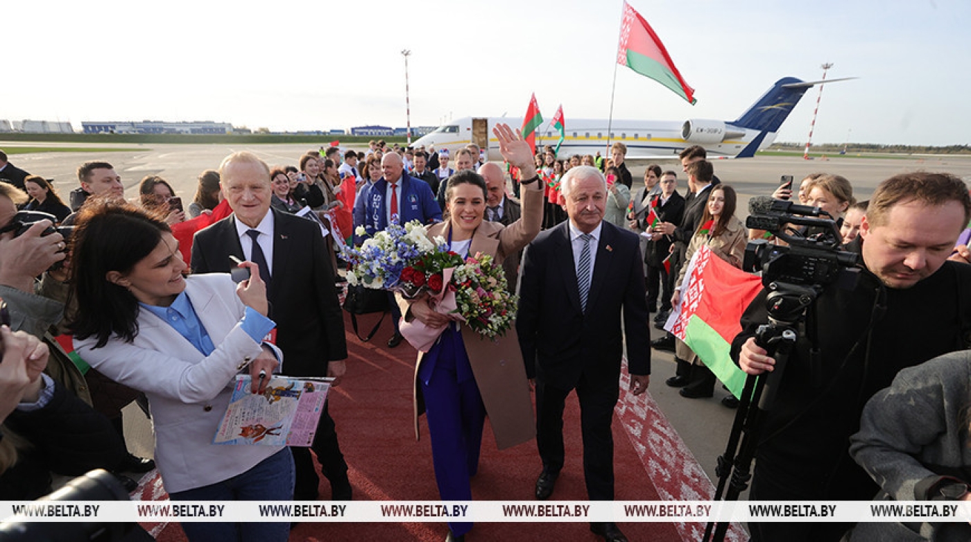 Василевская: полет в космос посвящаю нашему народу, нашей Беларуси