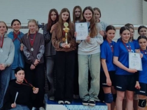 В Мяделе прошли финальные областные соревнования по волейболу. Березинцы первые!