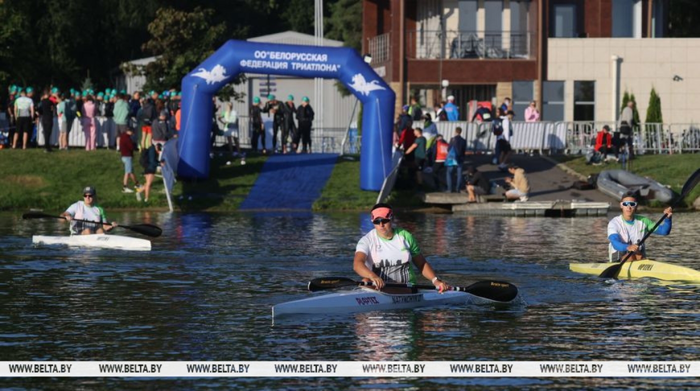 Определены победители и призеры "Минского триатлона"