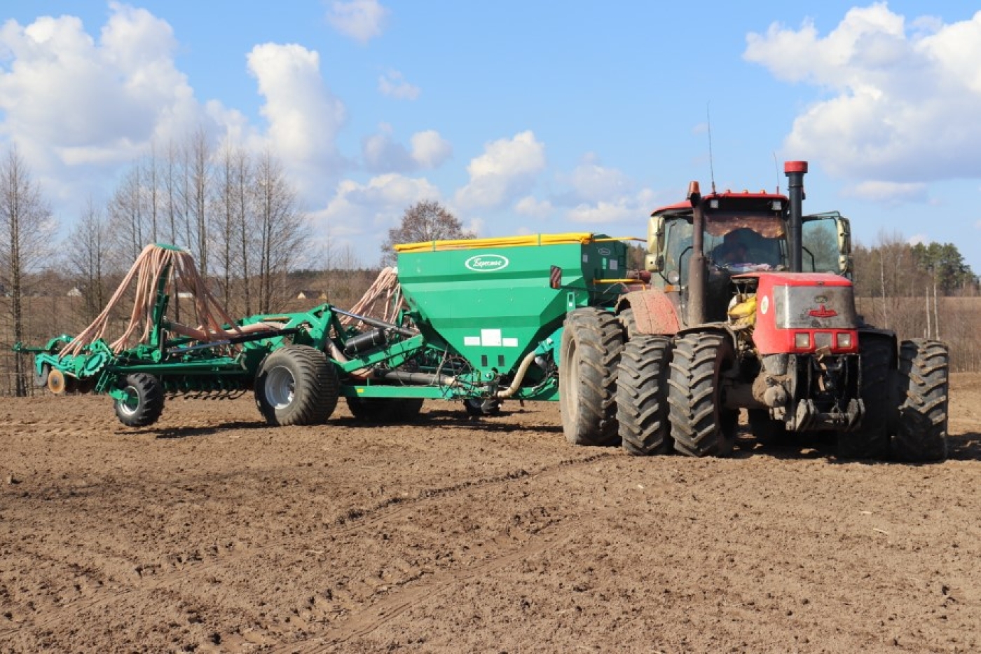 «Здравушка-агро» сегодня приступила к посевной