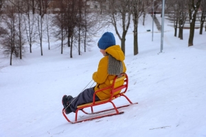 Как правильно кататься на санках и "ватрушках"? Советы Минздрава, чтобы сохранить здоровье