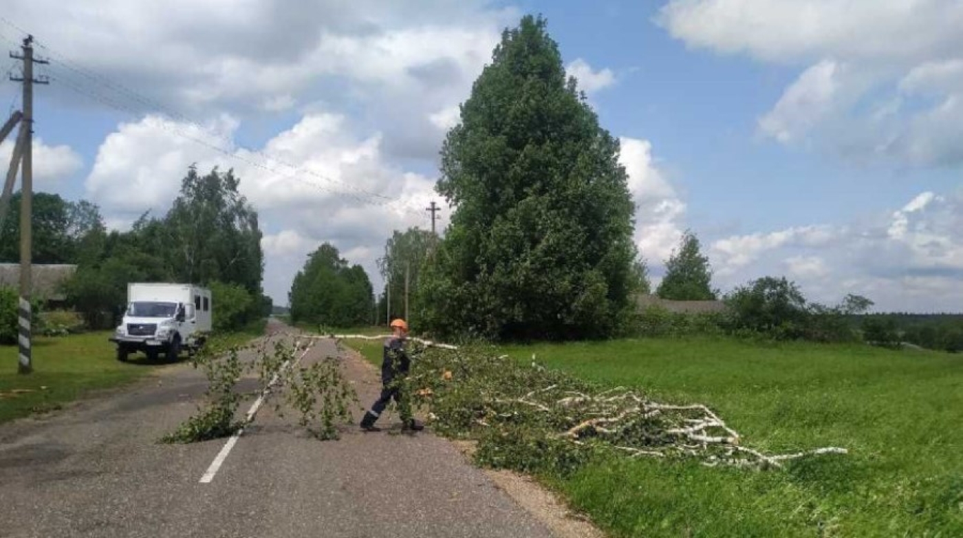 Энергетики Минской области восстанавливают электроснабжение после ночной непогоды
