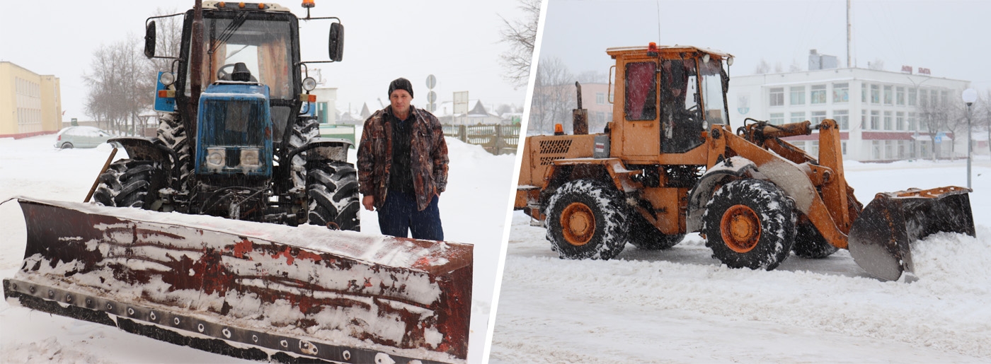 К уборке снега приступили все