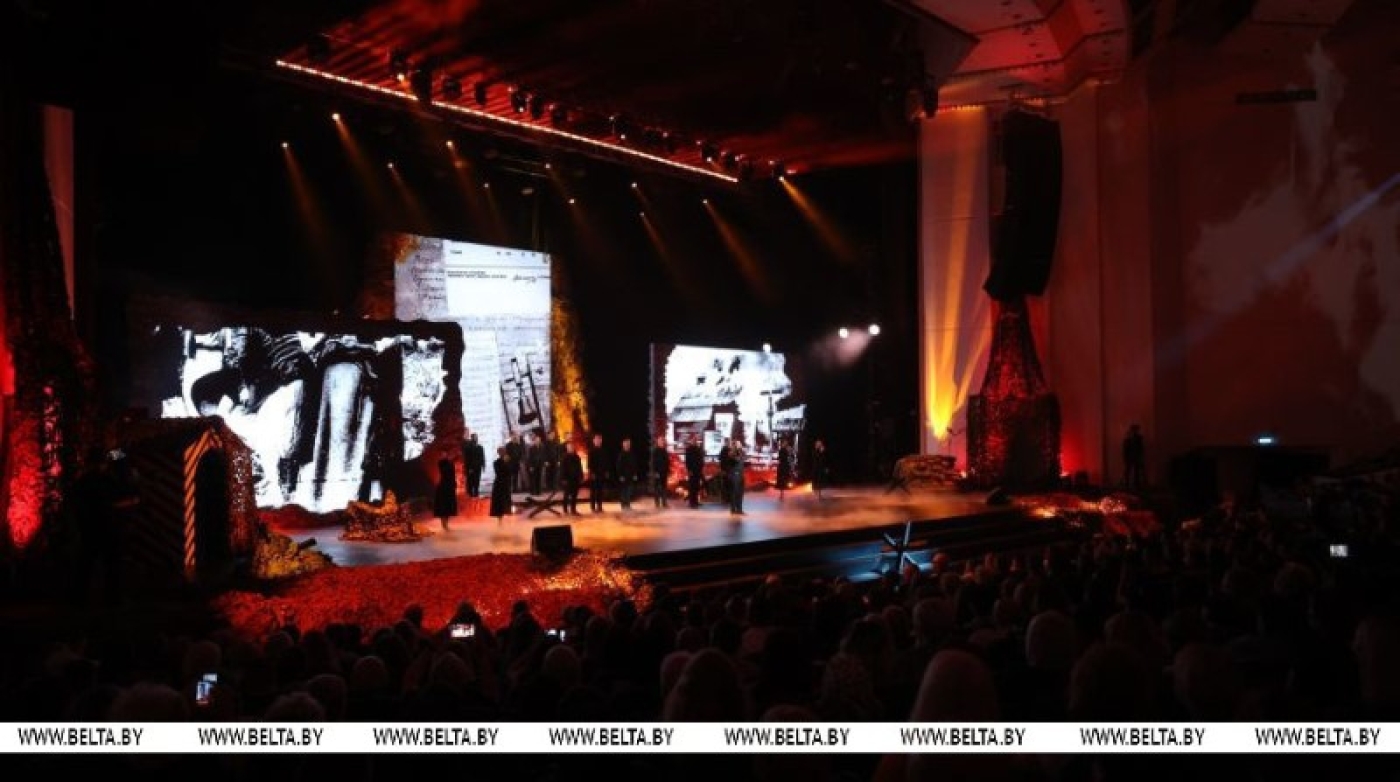 Концерт-реквием "Каждый третий" прошел во Дворце Республики