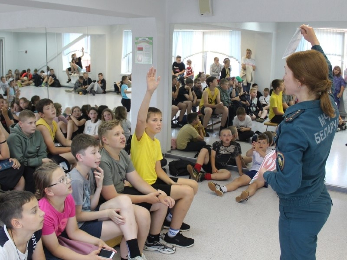 Про безопасность – борцам, пловцам и футболистам!