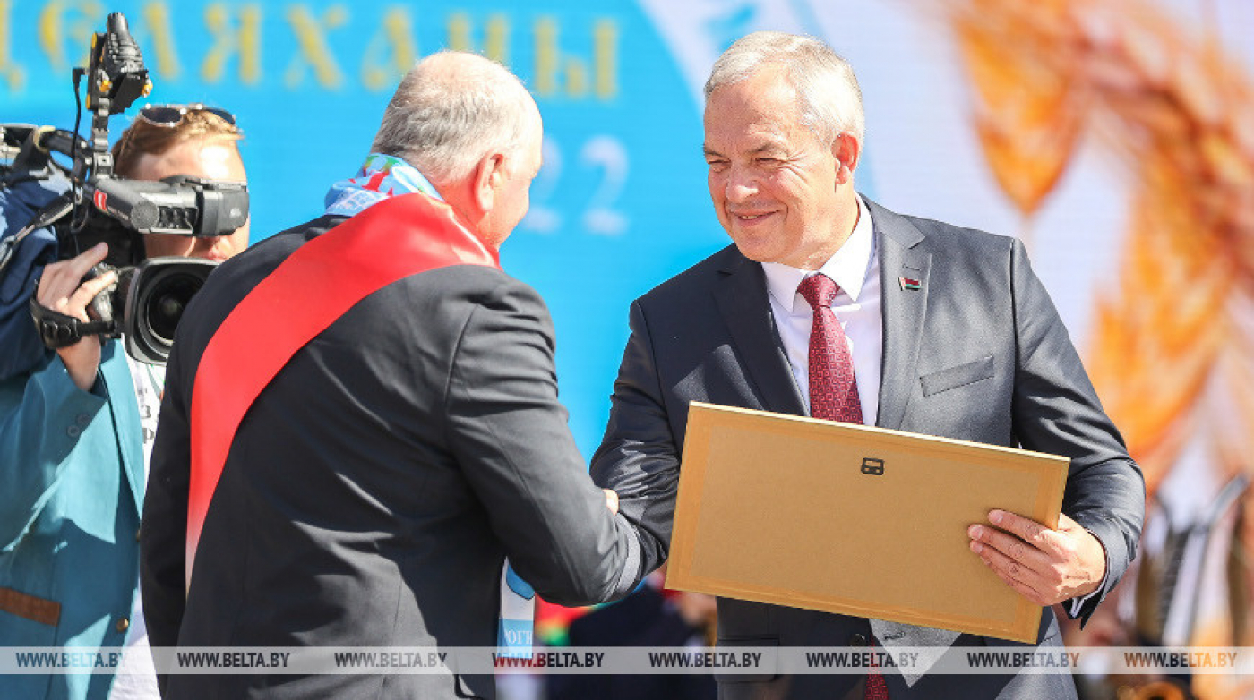 Сергеенко: праздник хлеборобов "Дажынкі" способствует развитию регионов