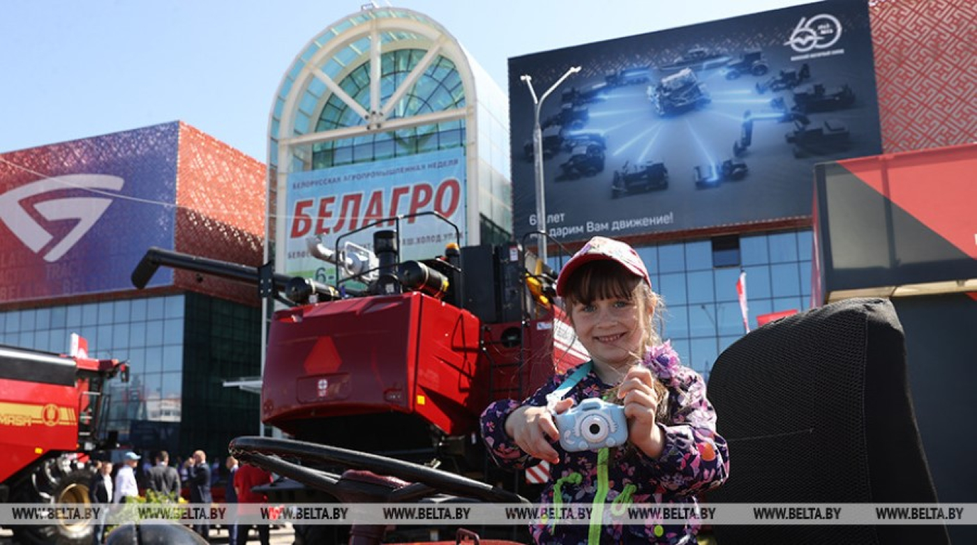 Международная выставка "Белагро" открылась в "Великом камне"