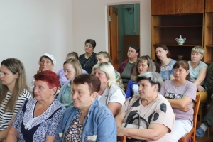 На встрече с жителями Капланецкого сельсовета