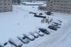 Снегопад с новой силой обрушился на район