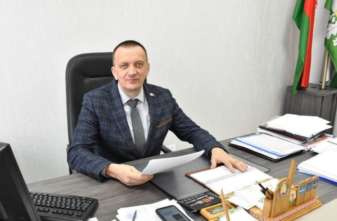 «Прямую линию» проведёт председатель районного Совета депутатов Владимир ТРУХАН