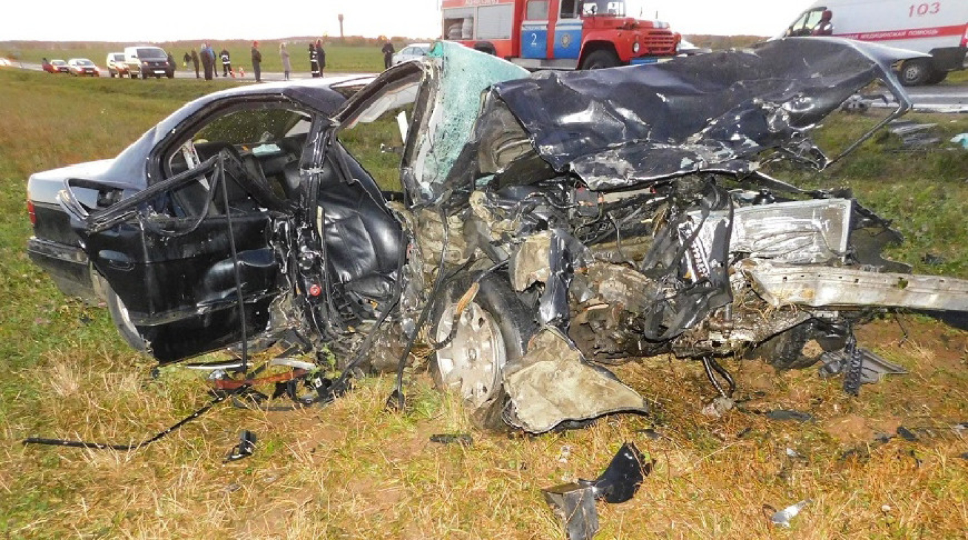 Стали известны подробности аварии с четырьмя погибшими в Борисовском районе