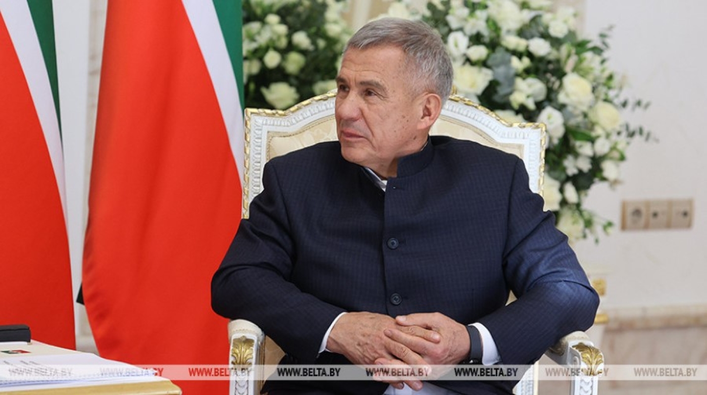 Глава Татарстана - Президенту Беларуси: вы очень многое делаете для российского государства