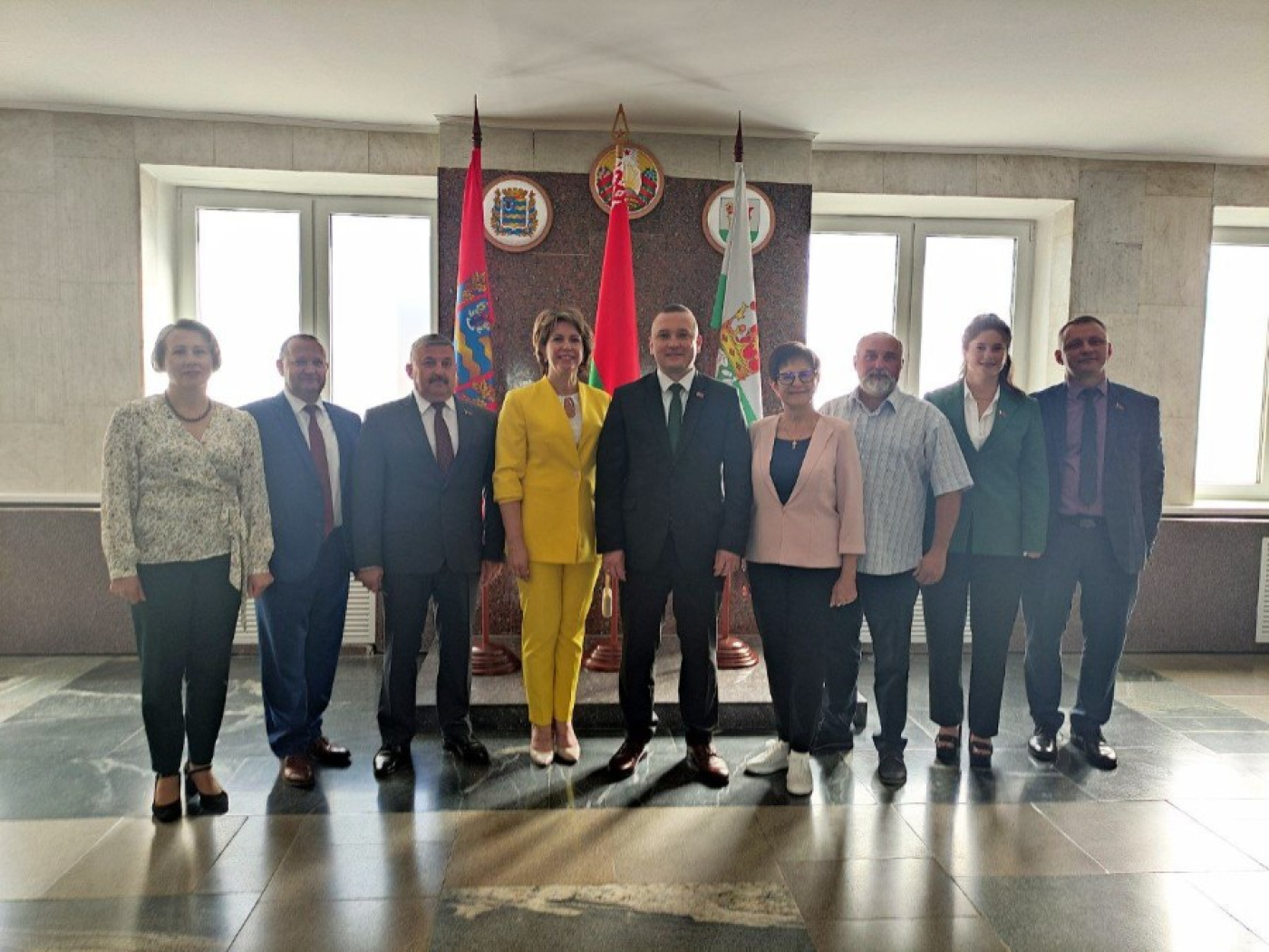 Гости из России в Березинском районе