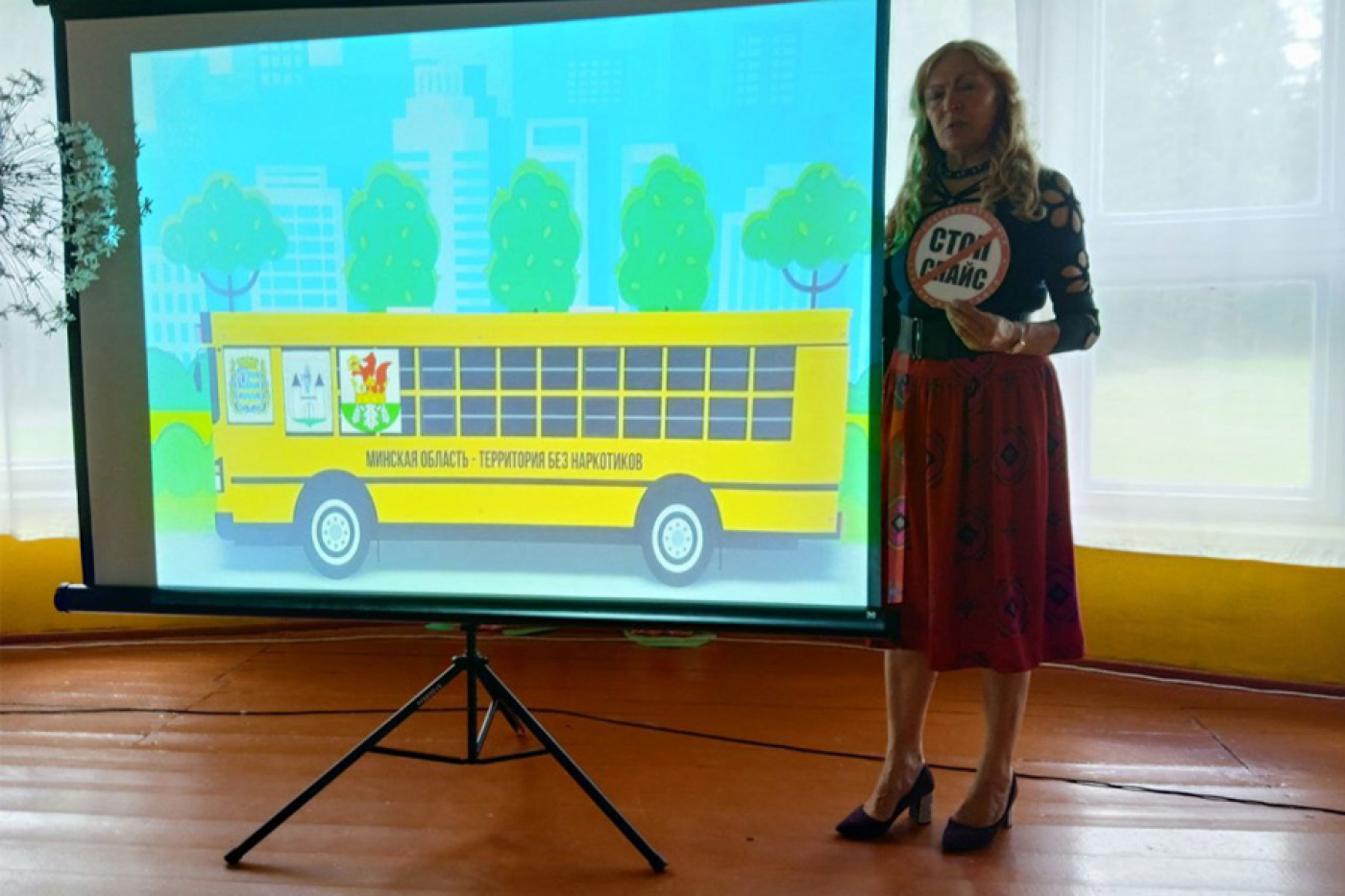 Агитбус – в оздоровительном лагере