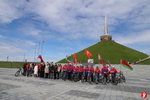 На Кургане Славы подвели итоги областного велопробега
