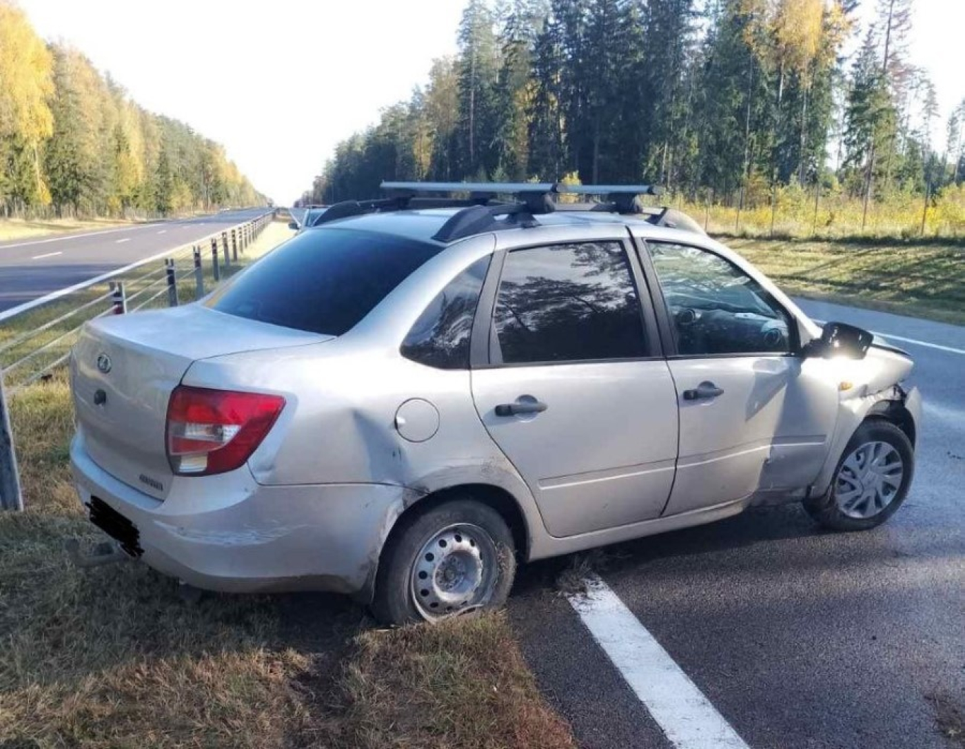 За один день на автодороге «Минск-Могилёв» произошло 13 ДТП