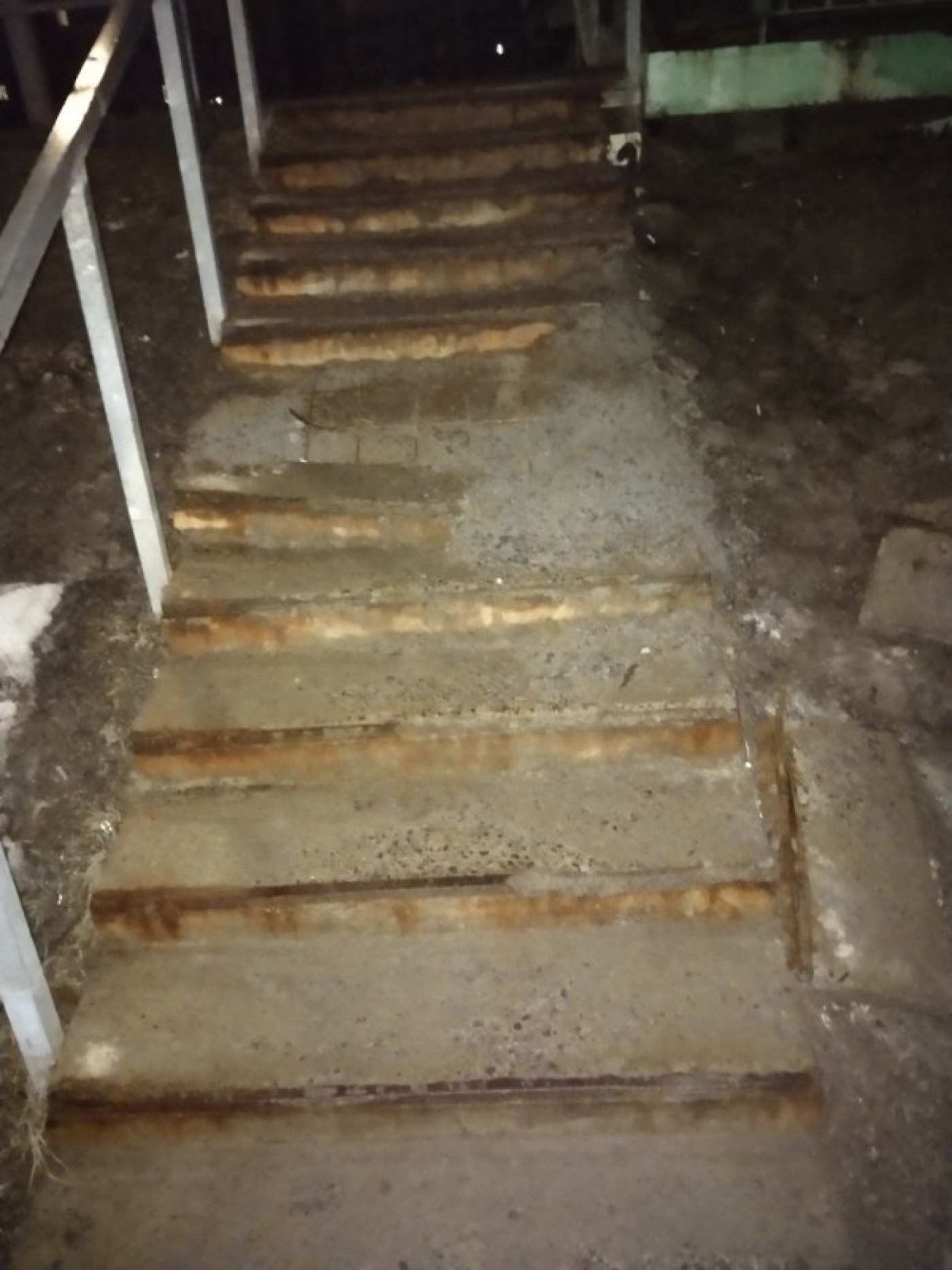 Когда будет ремонт ступенек?