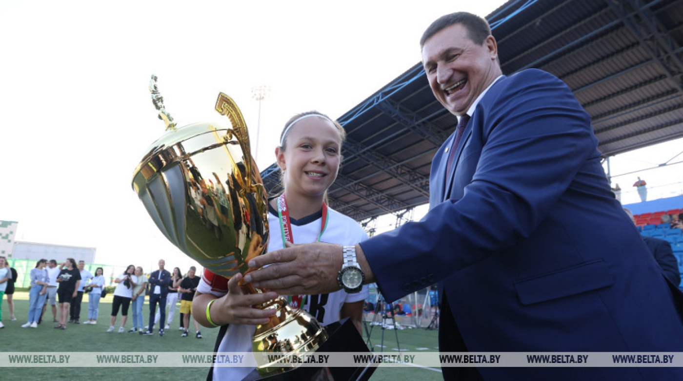 Победители финального этапа турнира "Кожаный мяч"