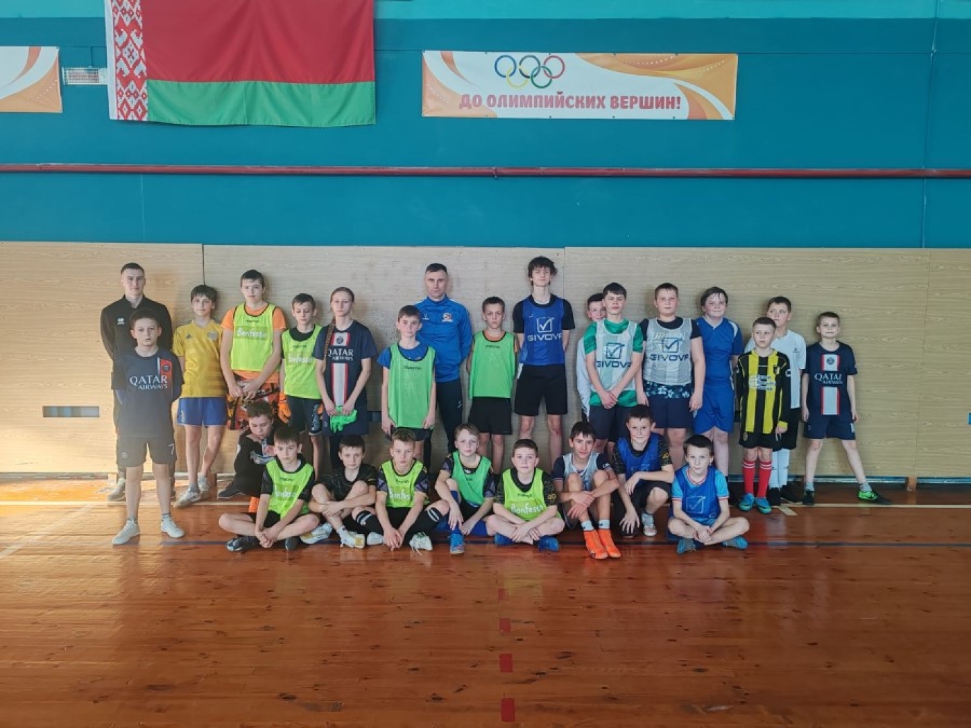 Товарищеская встреча по мини-футболу между "Лазурным" и "Березинским ДЮСШ"