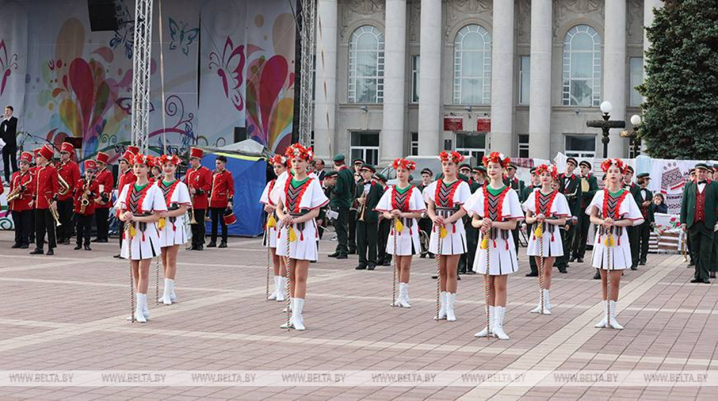 Минщина встречает XXVIIІ областной фестиваль духовой музыки «Майский вальс»