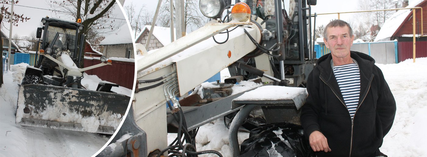 Наступствы снегапада адолеем разам!