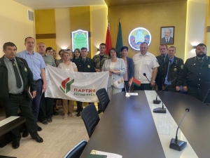 В лесхозе прошло производственное совещание с руководителями структурных подразделений