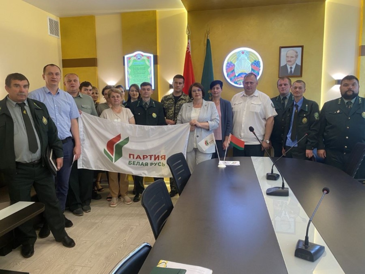 В лесхозе прошло производственное совещание с руководителями структурных подразделений