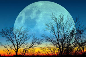 Голубую Луну белорусы увидят в ночь с 30 на 31 августа