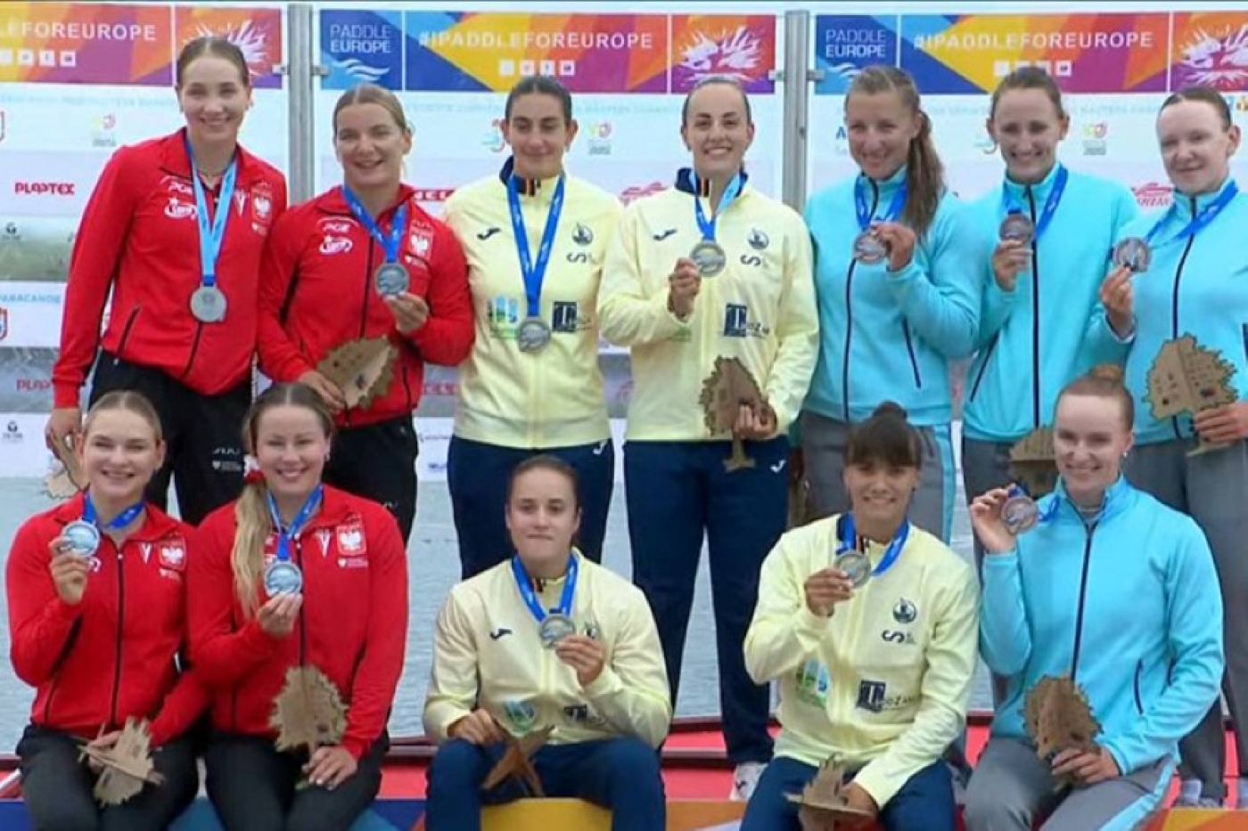 Белорусы завоевали семь медалей чемпионата Европы по гребле на байдарках и каноэ