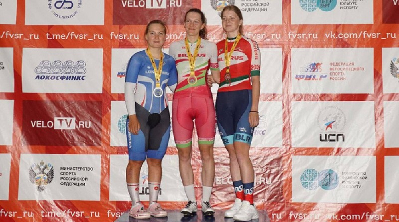 Белорусы завоевали семь медалей на Гран-при Санкт-Петербурга по велоспорту на треке