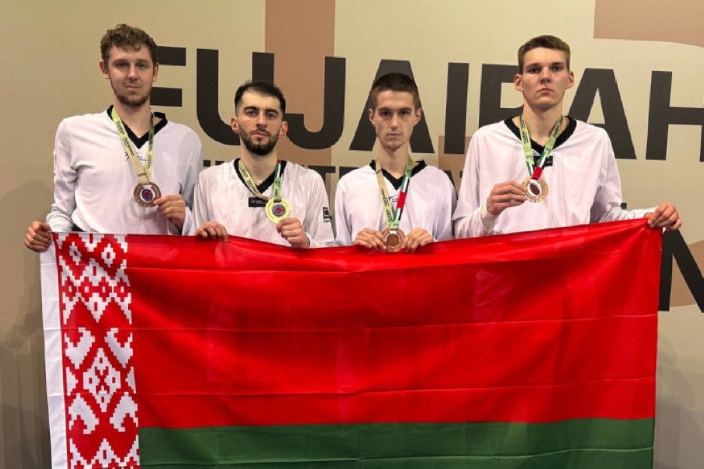Белорусские тхэквондисты завоевали четыре медали на старте турнира в ОАЭ