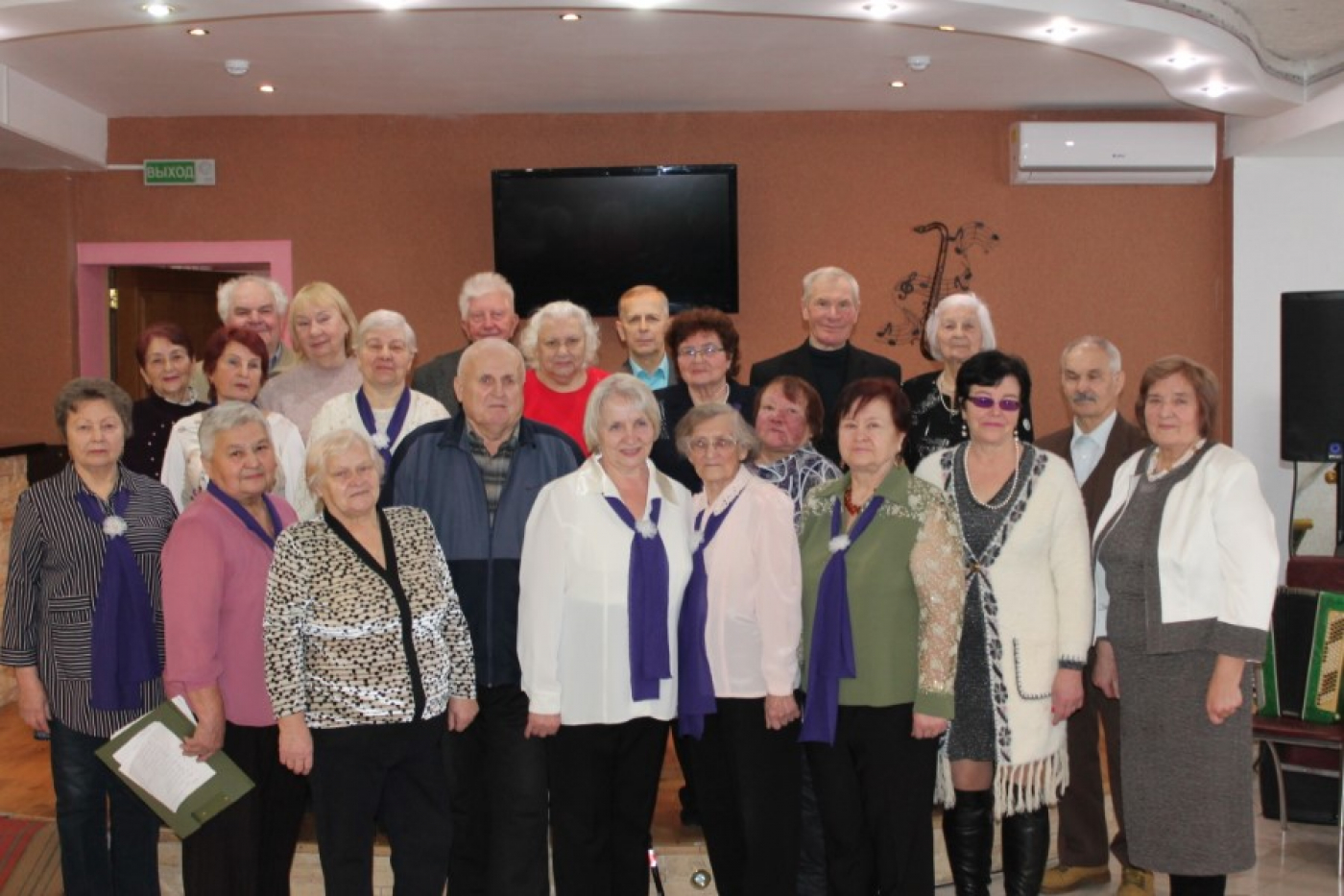 Валанцёры  “Крынічанькі” далі канцэрт у РЦК