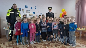 Сотрудниками ОГАИ напомнили детям о правилах поведения на дороге