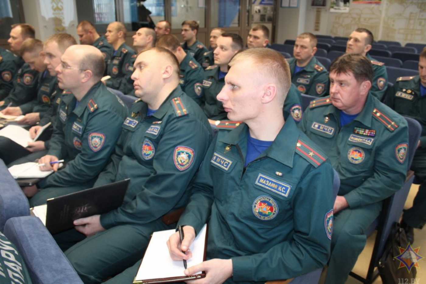 Инструктивное занятие с начальниками горрайотделов по ЧС области прошло в Березино