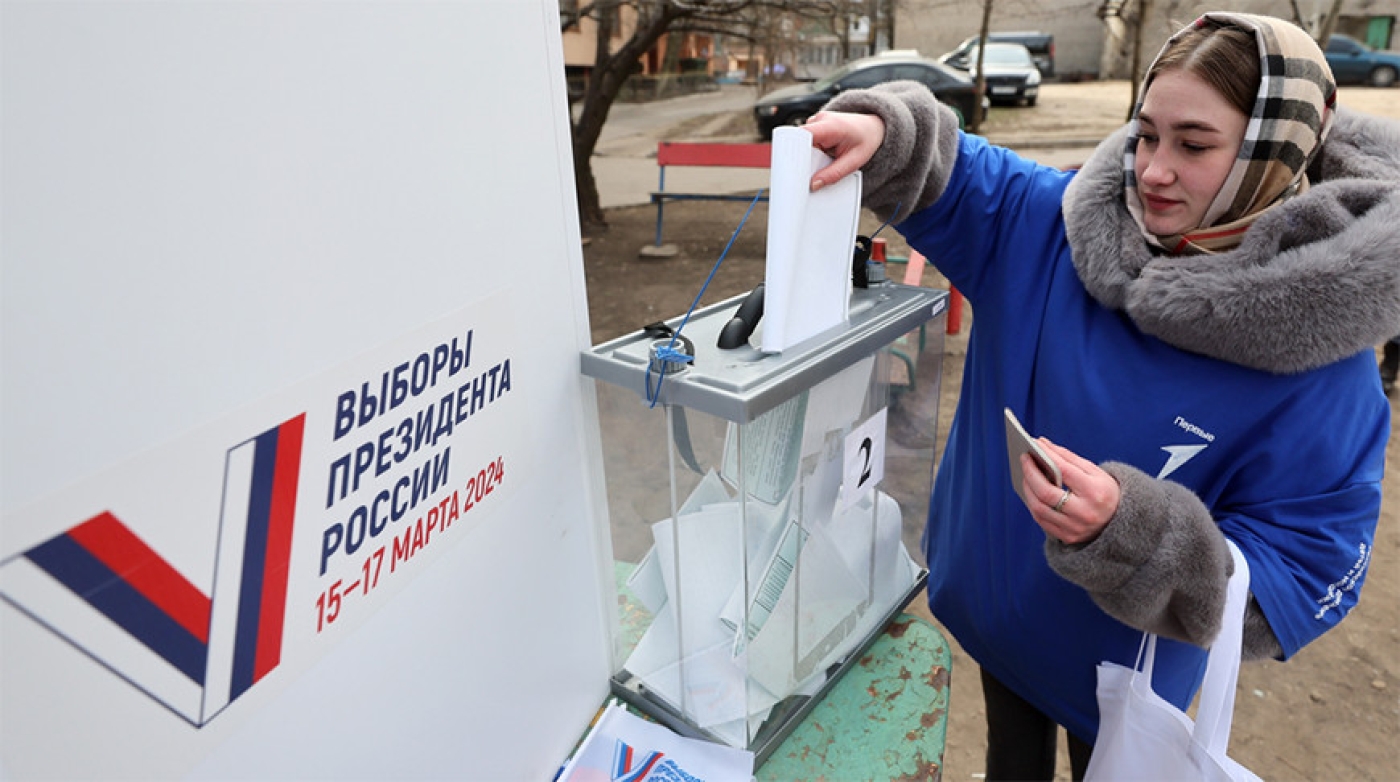 Голосование на выборах президента начинается в России