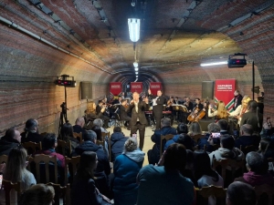 Марафон единства" спустился даже под землю