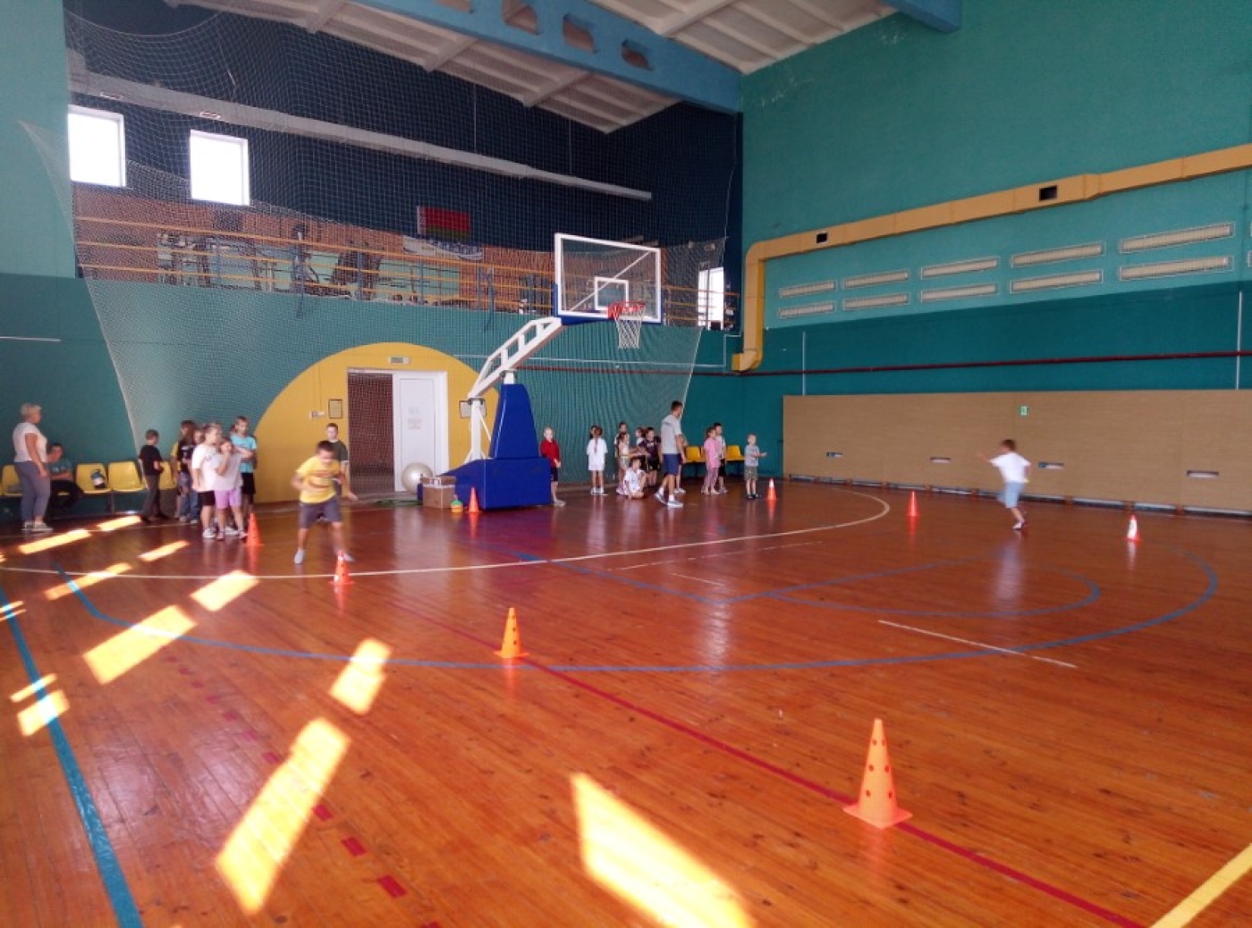 Спортивные соревнования среди учащихся оздоровительных лагерей