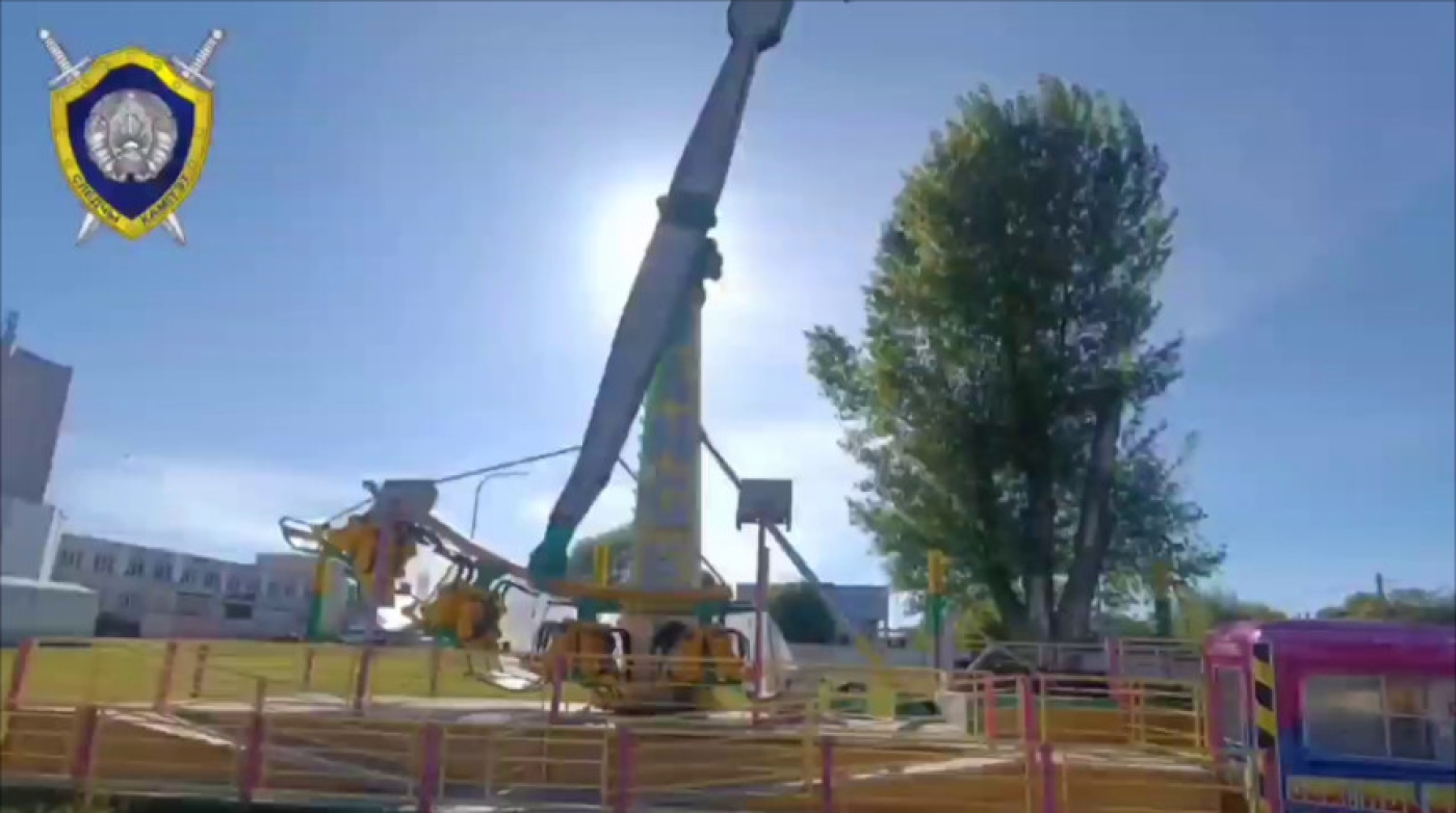 11-летняя девочка выпала из аттракциона в Лиде