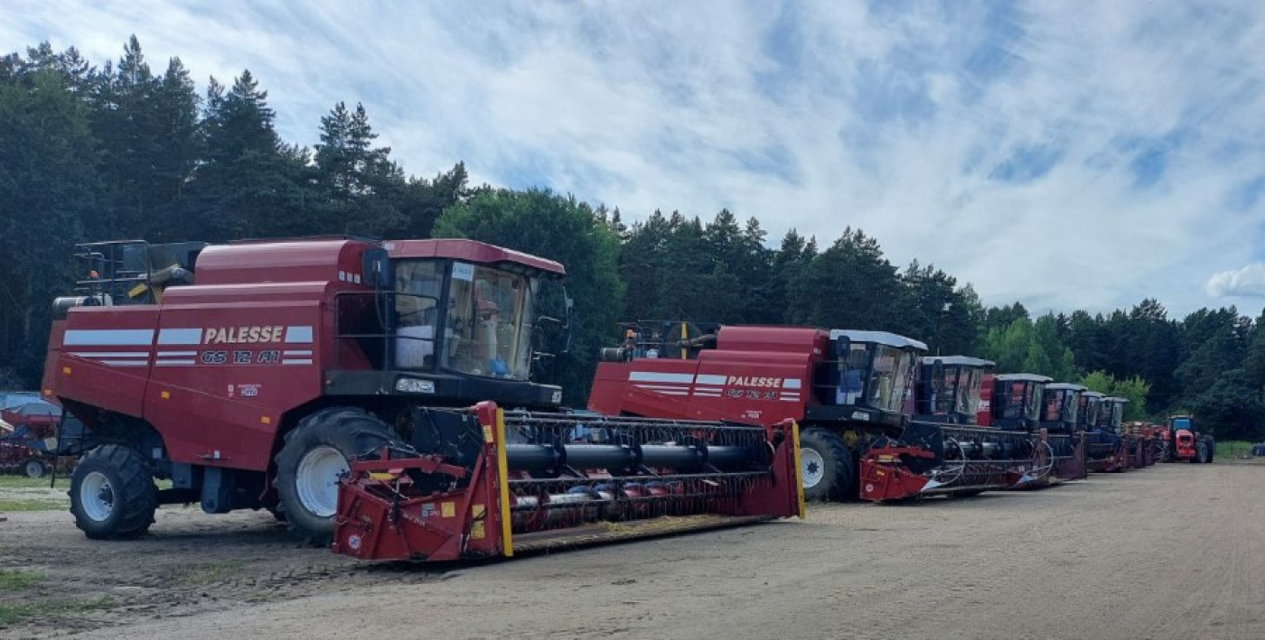 Как проходит уборочная в ОАО "Бродец"