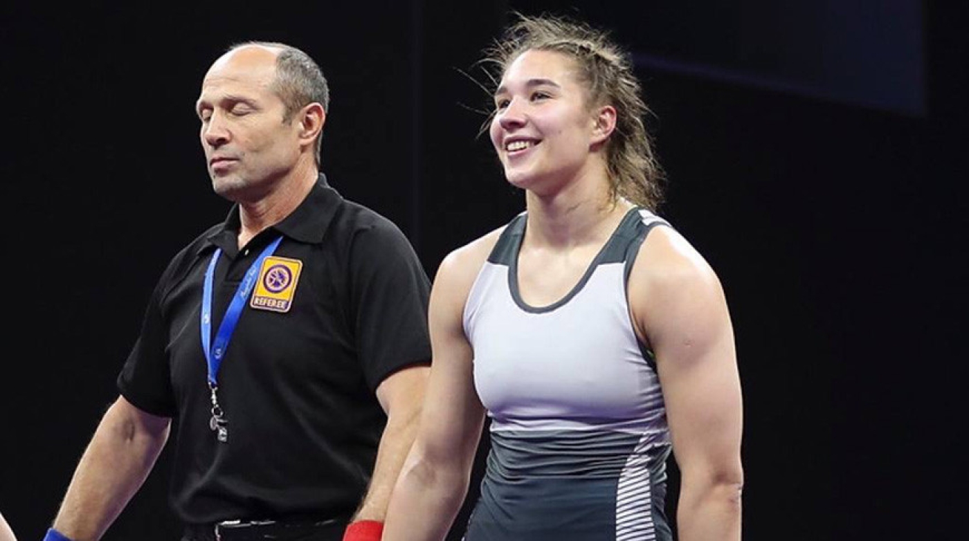 Шевчук победила на первенстве континента по борьбе среди молодежи