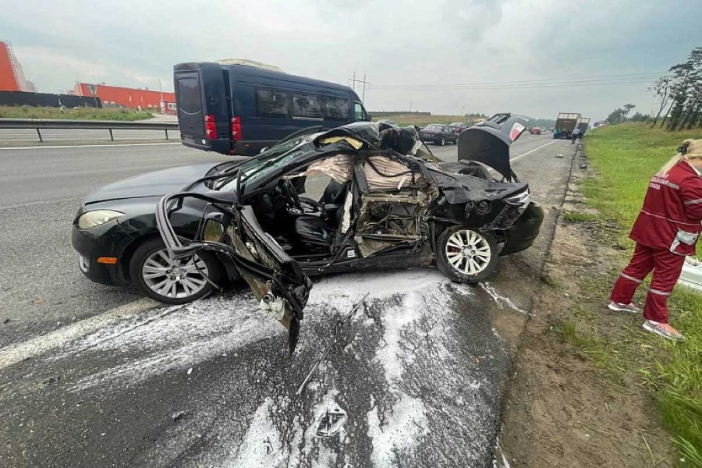 Смертельное ДТП в Минском районе: погибла 19-летняя пассажирка