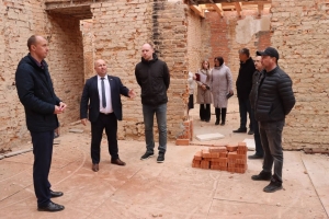 Продолжаются реставрационные работы усадебного дома Потоцких