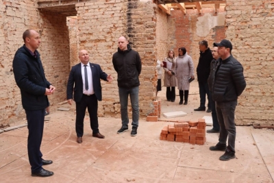 Продолжаются реставрационные работы усадебного дома Потоцких