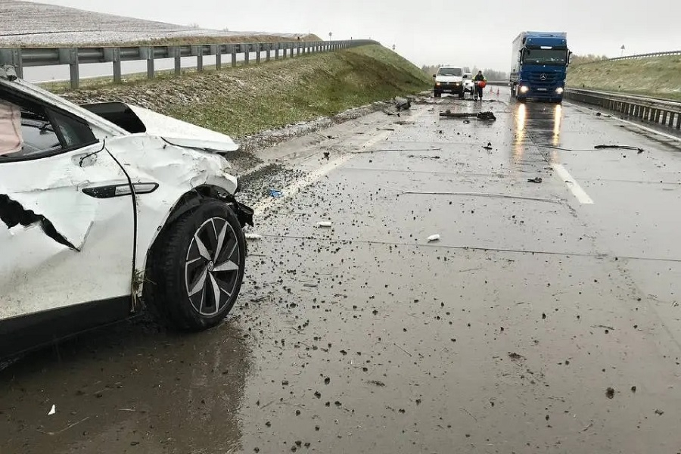 Страшное ДТП возле деревни Багута Смолевичского района: в аварии погибла маленькая девочка