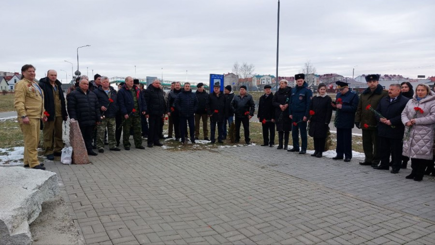 Митинг в честь памяти о воинах-интернационалистах