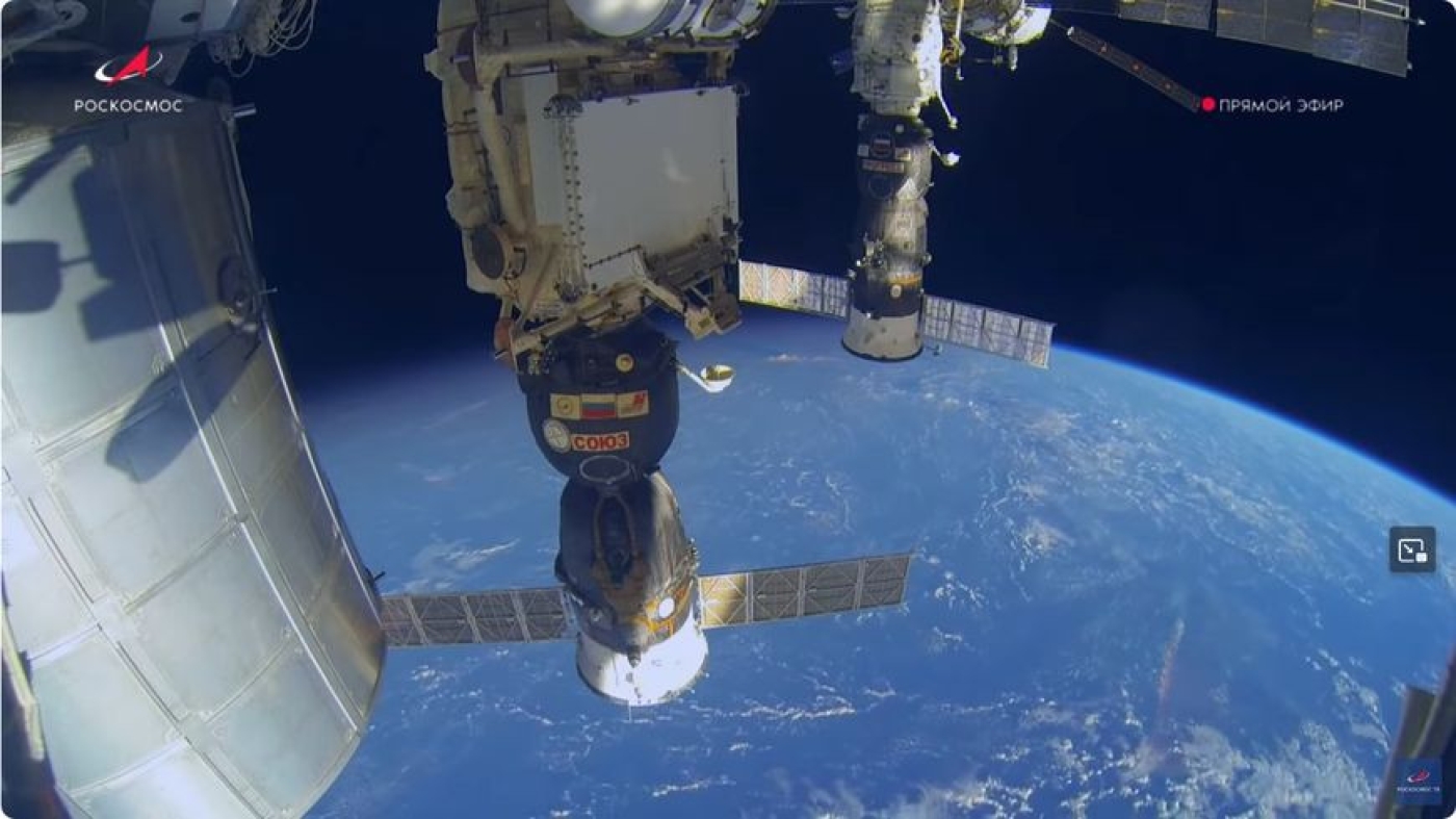 Началась подготовка корабля "Союз МС-24" к спуску на Землю