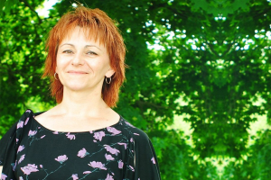 Шчырая падпісчыца і чытачка з раённай бібліятэкі